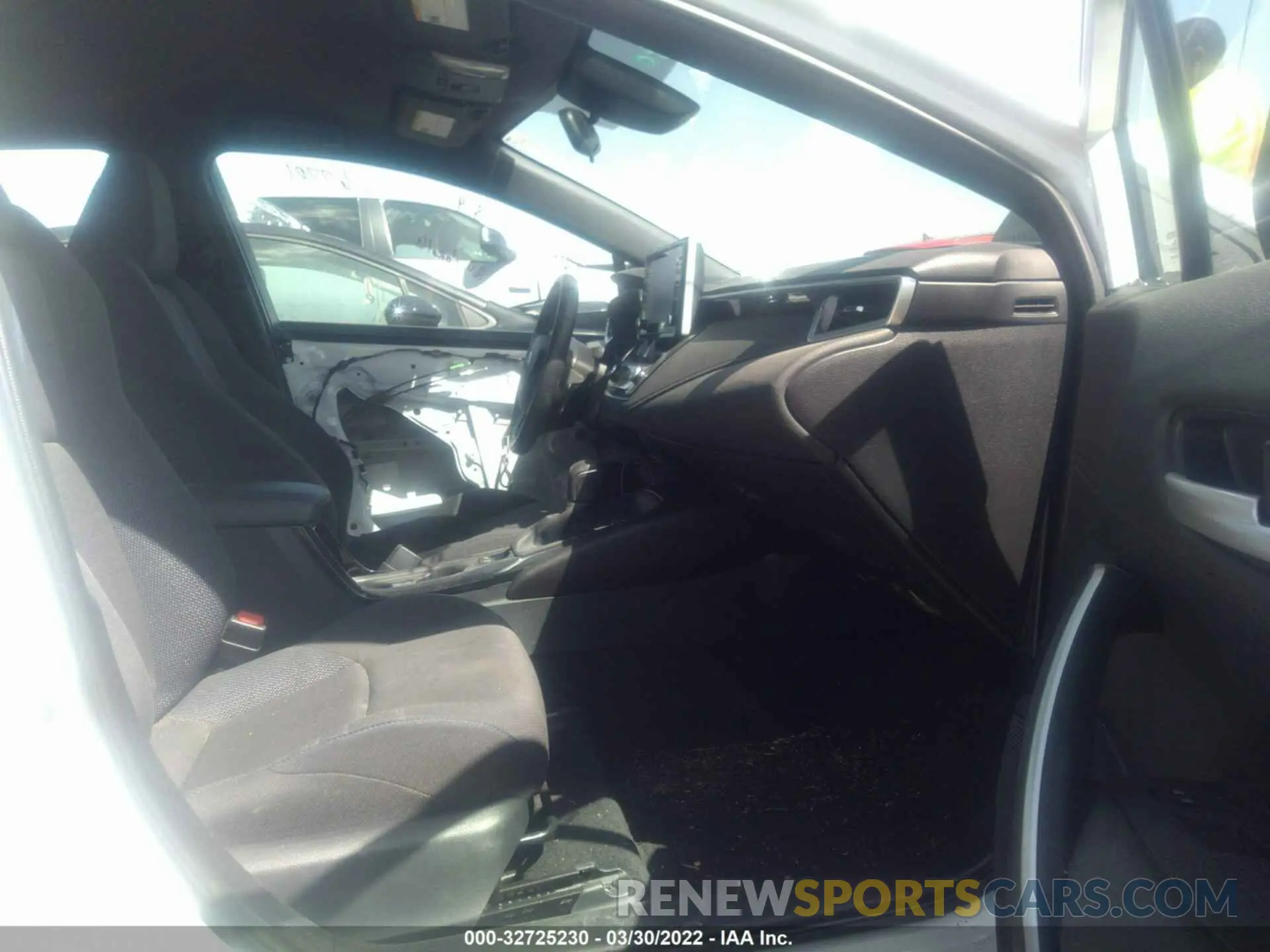 5 fotografías del automóvil dañado 5YFS4RCE9LP025837 TOYOTA COROLLA 2020