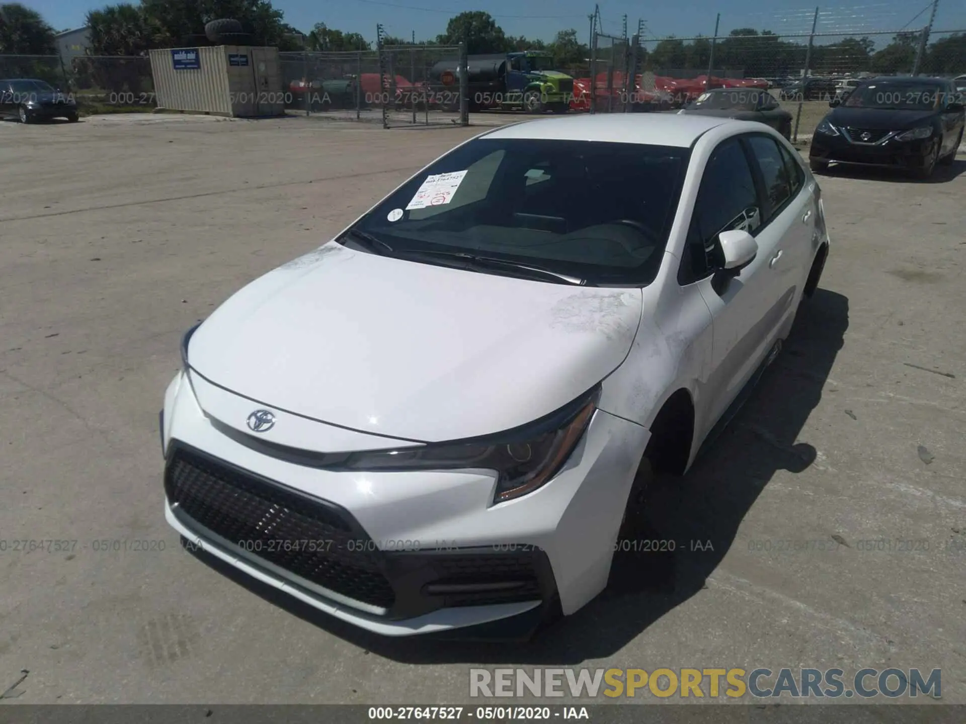 6 fotografías del automóvil dañado 5YFS4RCE9LP033954 TOYOTA COROLLA 2020