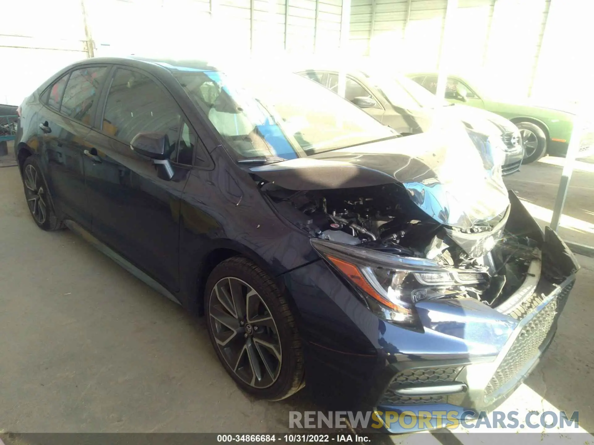 1 fotografías del automóvil dañado 5YFS4RCE9LP039611 TOYOTA COROLLA 2020