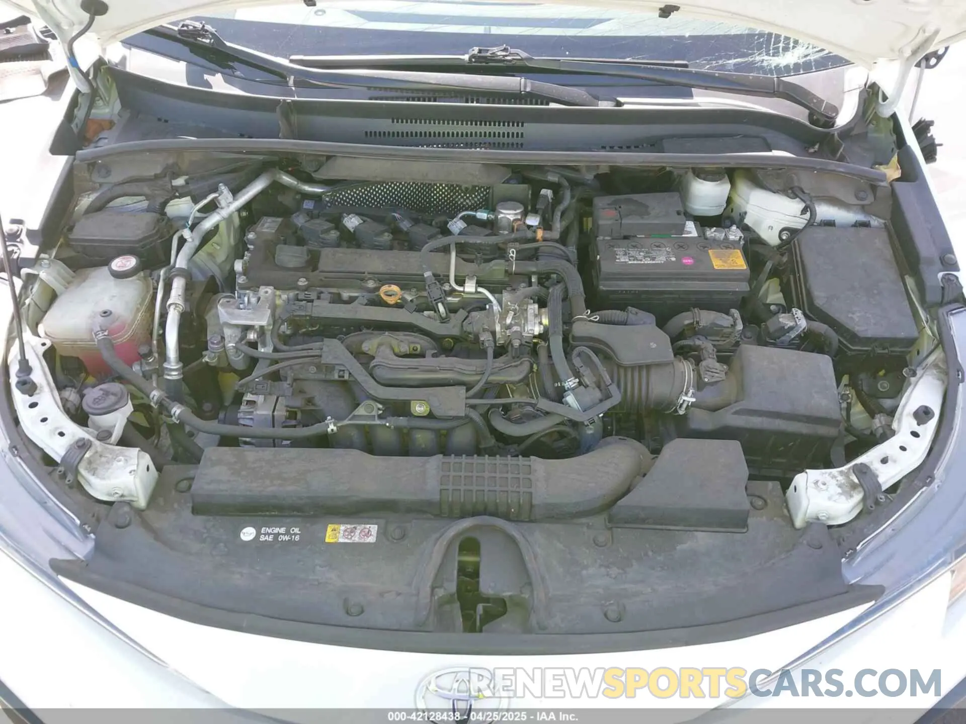 10 fotografías del automóvil dañado 5YFS4RCE9LP043707 TOYOTA COROLLA 2020