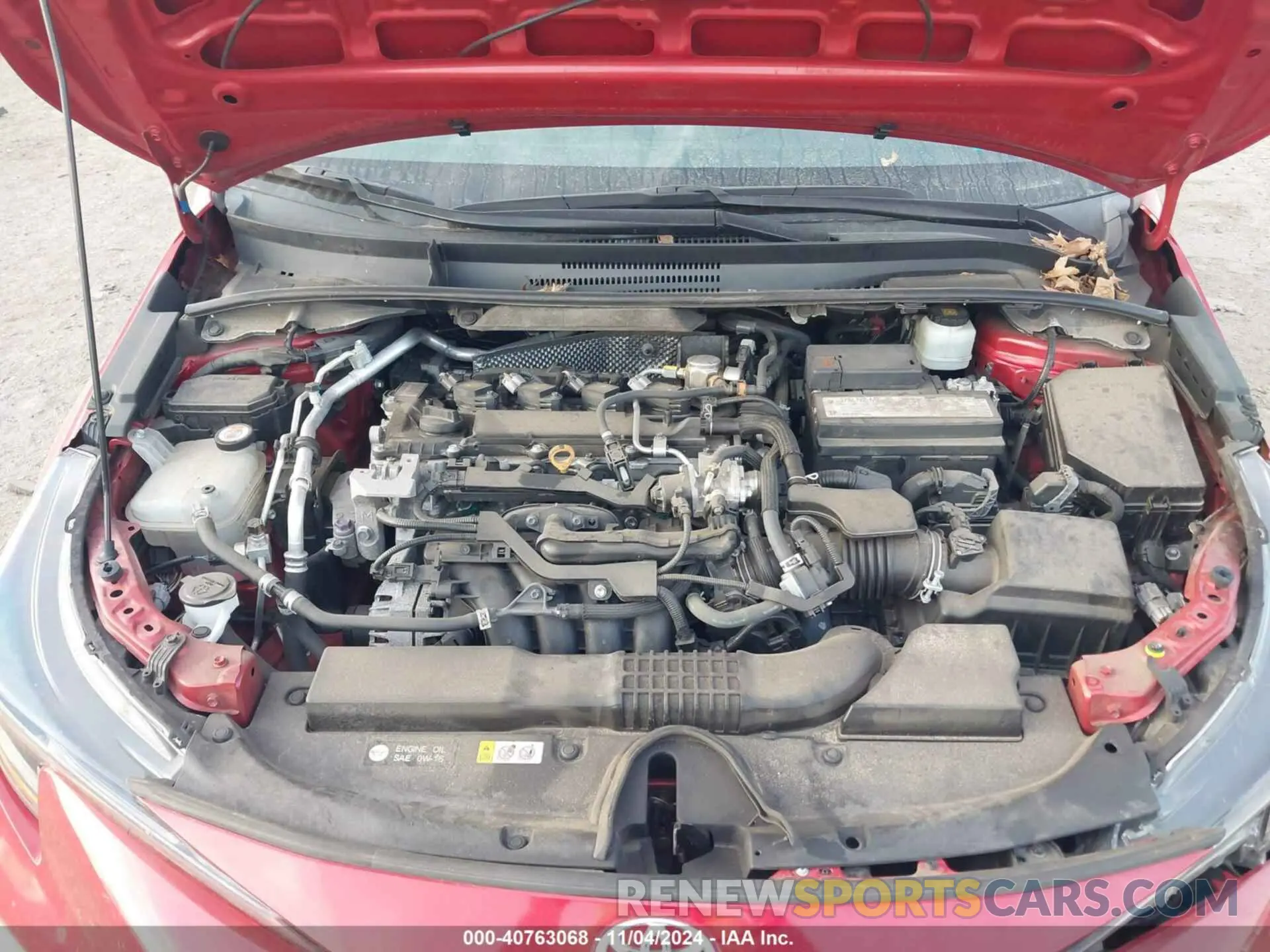 10 fotografías del automóvil dañado 5YFS4RCE9LP054836 TOYOTA COROLLA 2020