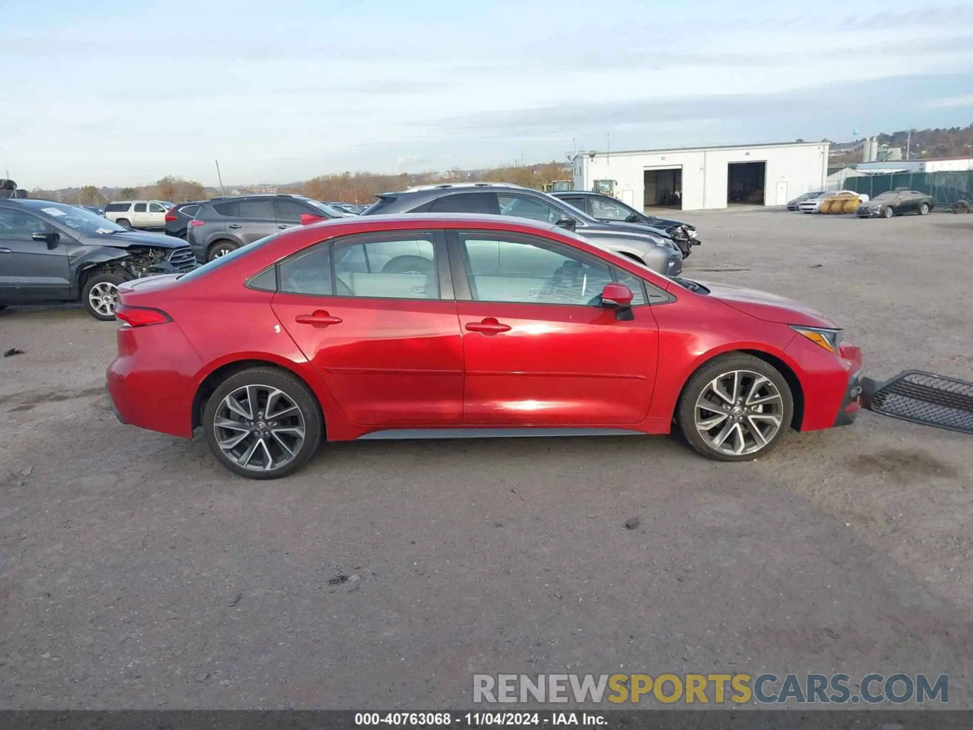 13 fotografías del automóvil dañado 5YFS4RCE9LP054836 TOYOTA COROLLA 2020