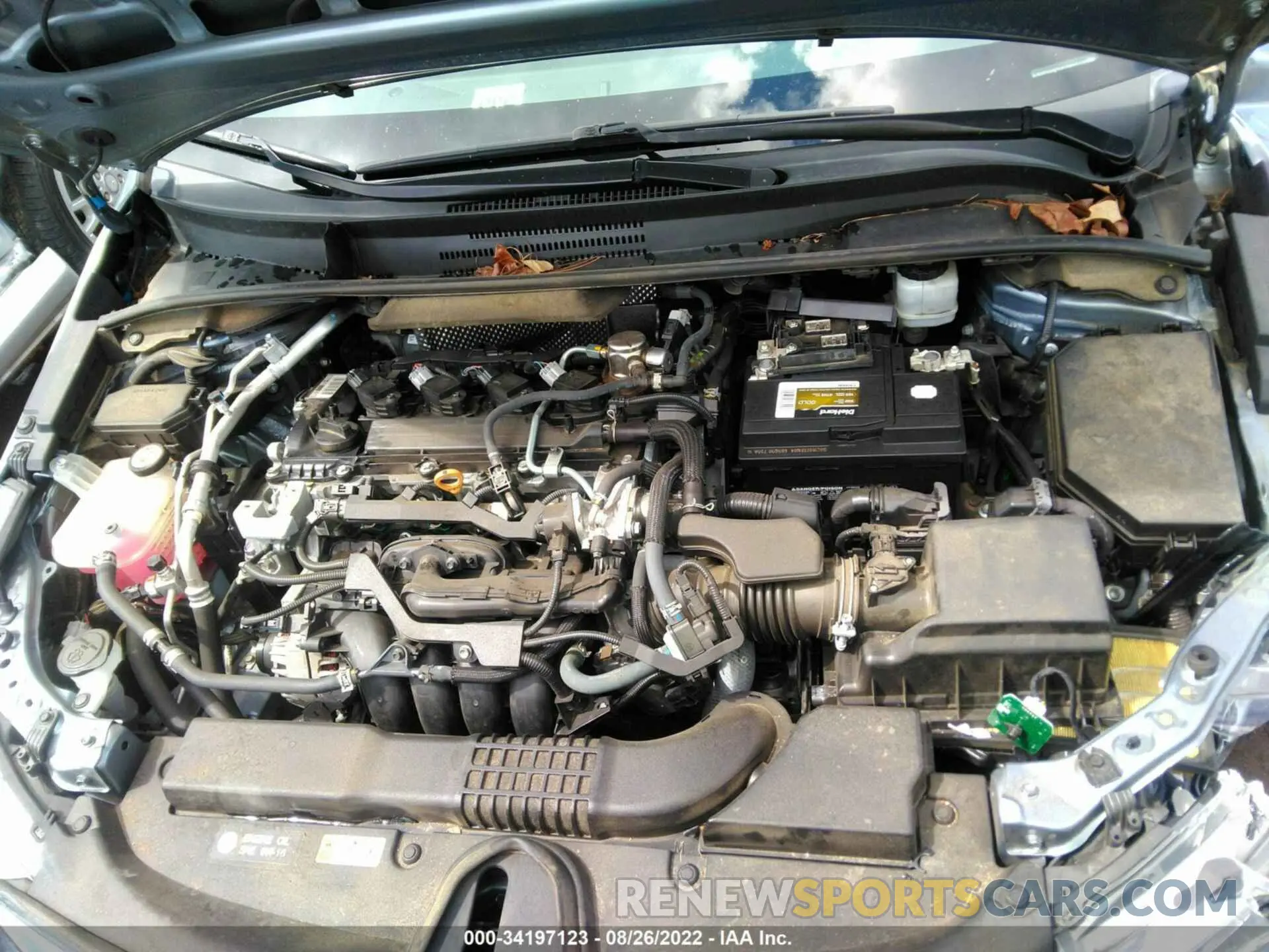 10 fotografías del automóvil dañado 5YFS4RCEXLP007136 TOYOTA COROLLA 2020