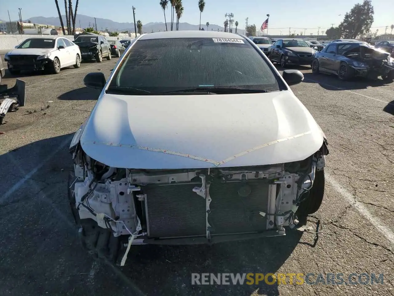 5 fotografías del automóvil dañado 5YFS4RCEXLP026432 TOYOTA COROLLA 2020