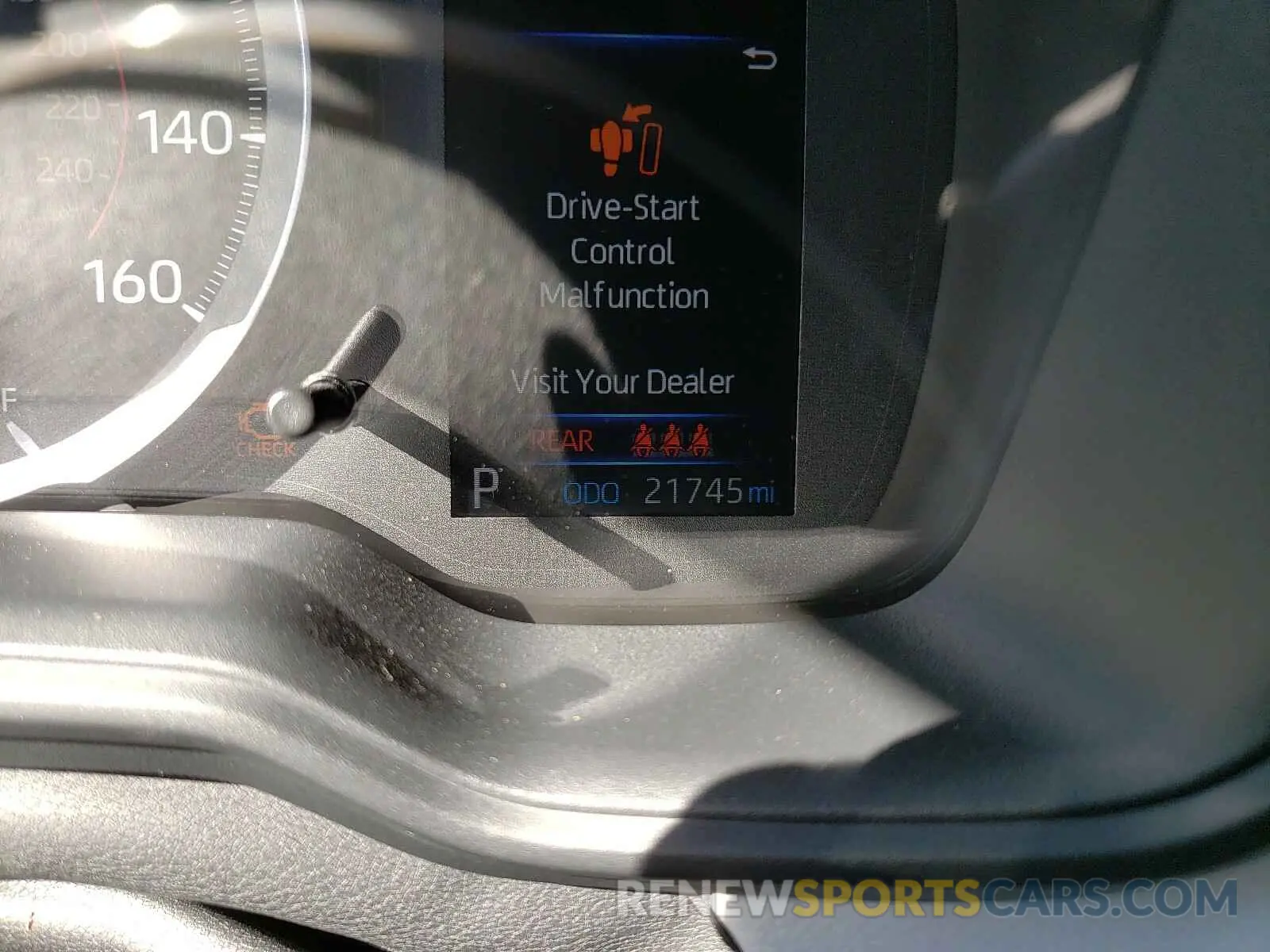 8 fotografías del automóvil dañado 5YFS4RCEXLP028813 TOYOTA COROLLA 2020