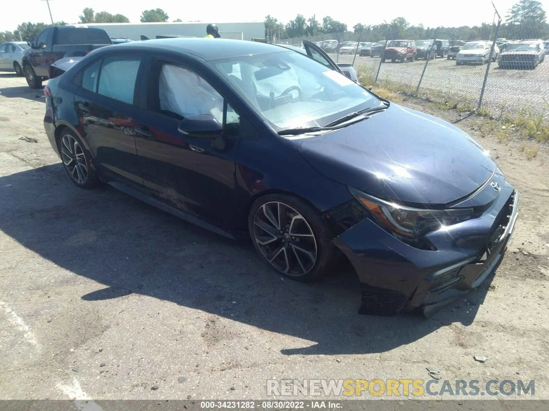 1 fotografías del automóvil dañado 5YFS4RCEXLP029489 TOYOTA COROLLA 2020