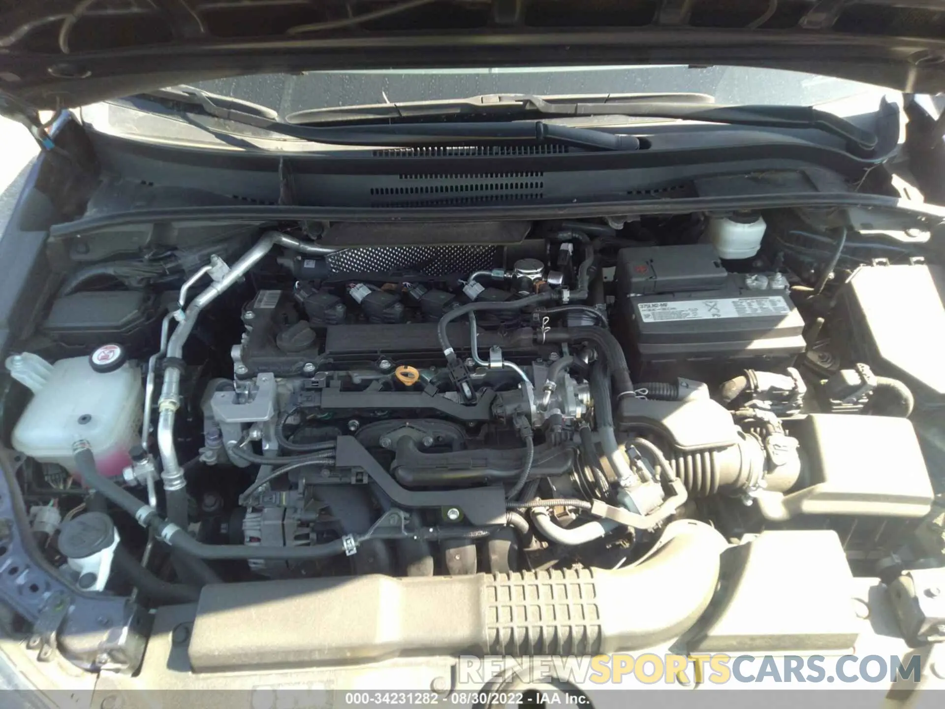 10 fotografías del automóvil dañado 5YFS4RCEXLP029489 TOYOTA COROLLA 2020