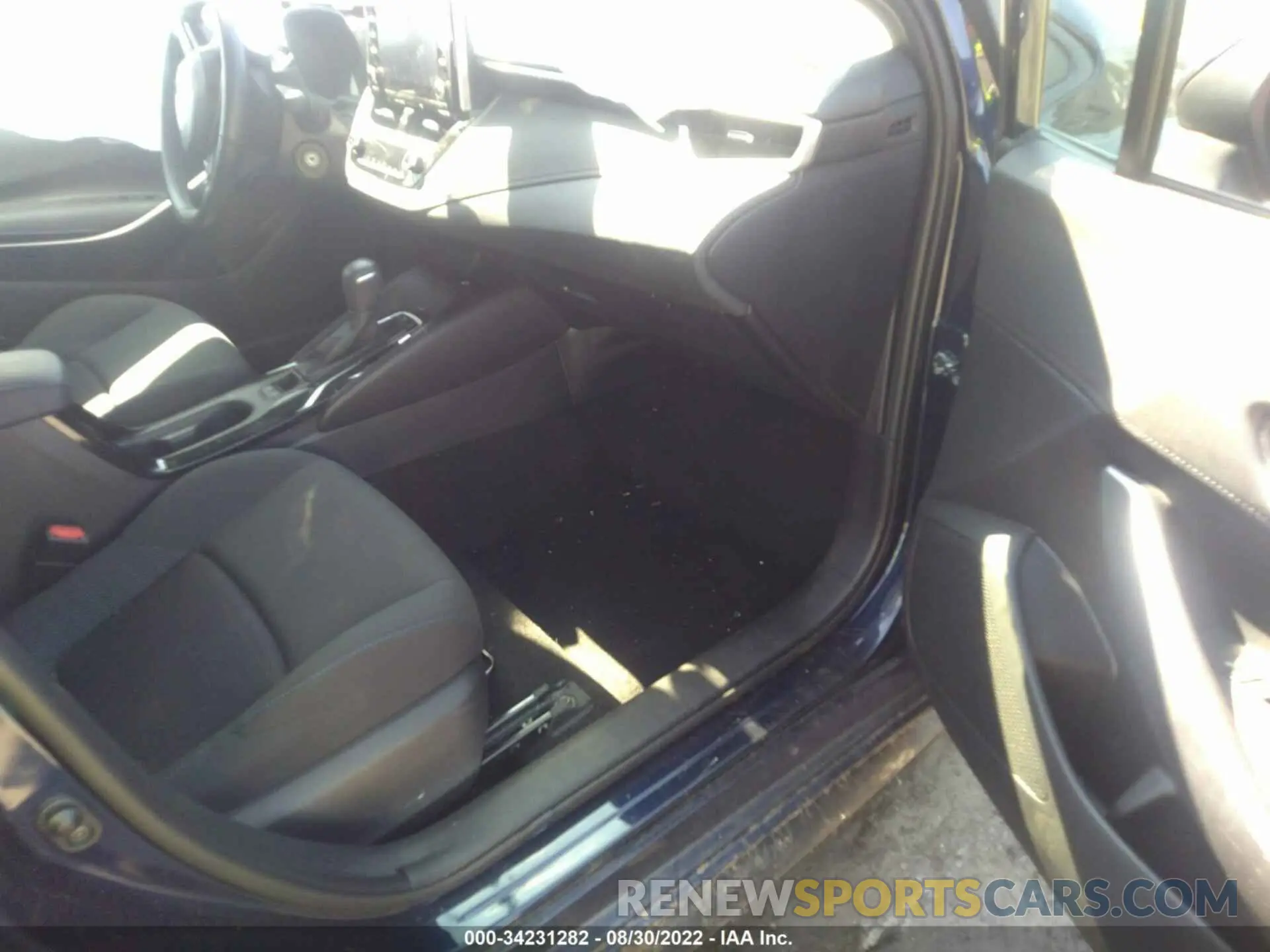 5 fotografías del automóvil dañado 5YFS4RCEXLP029489 TOYOTA COROLLA 2020