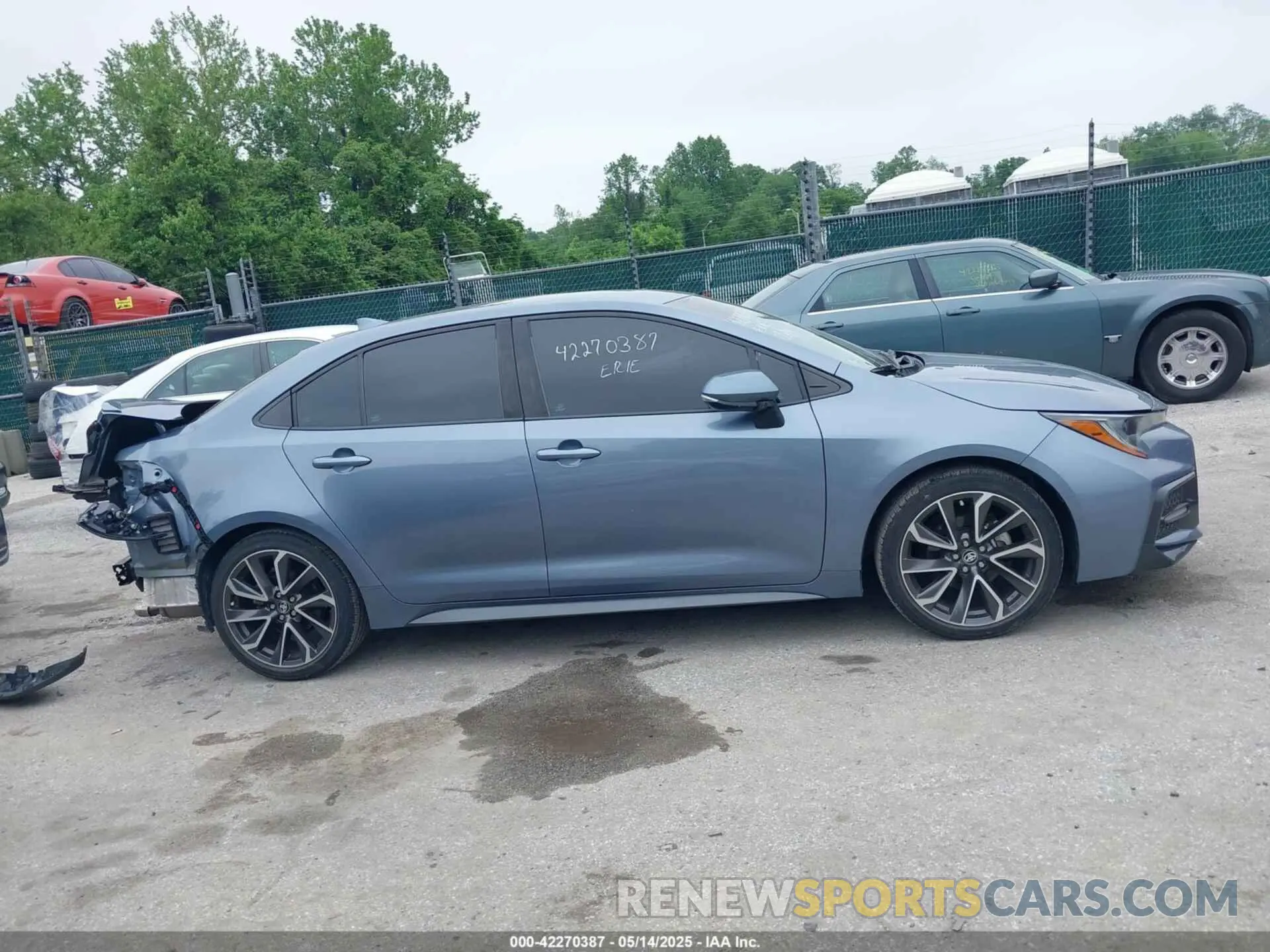 14 fotografías del automóvil dañado 5YFS4RCEXLP035065 TOYOTA COROLLA 2020