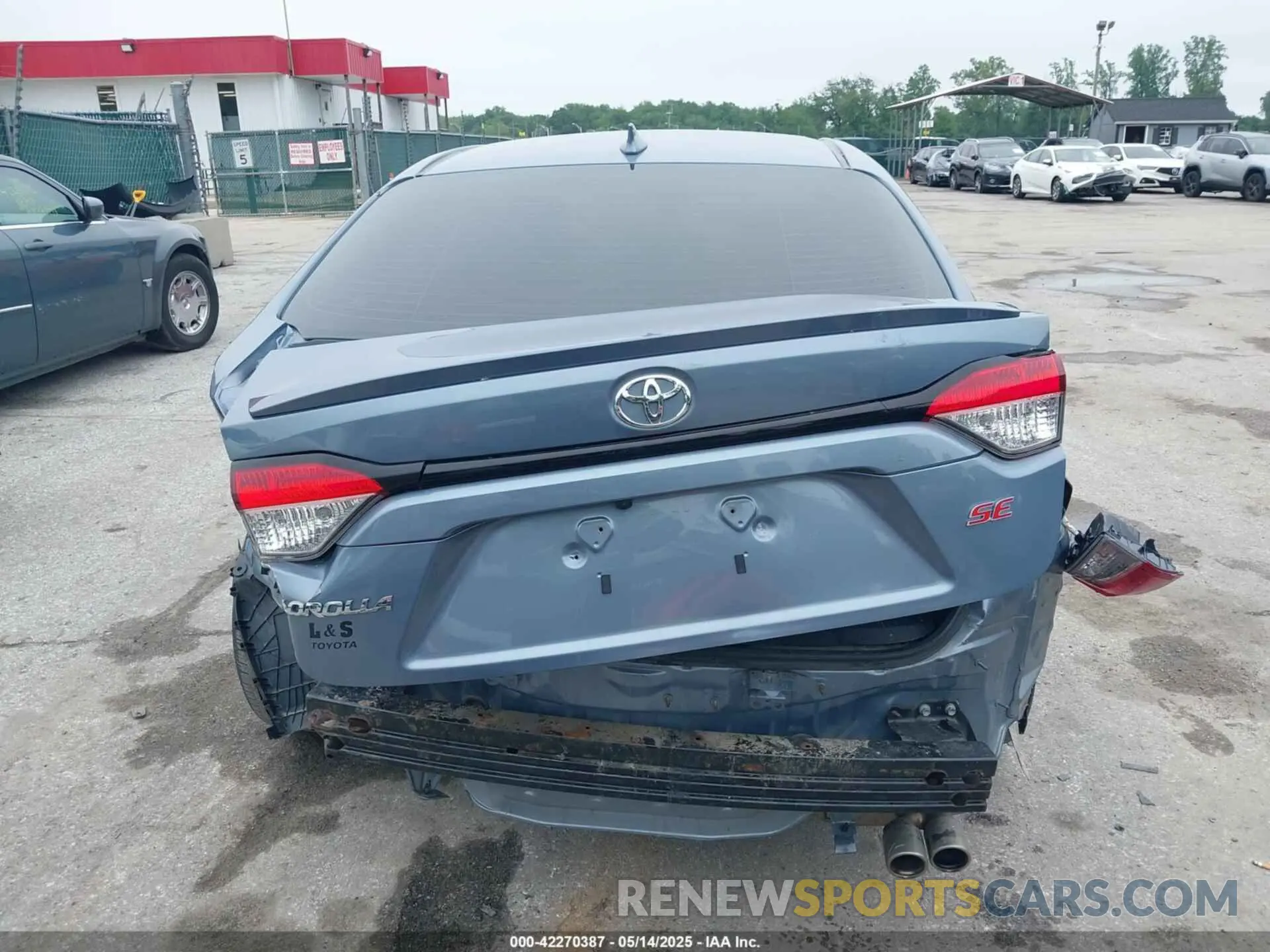 17 fotografías del automóvil dañado 5YFS4RCEXLP035065 TOYOTA COROLLA 2020