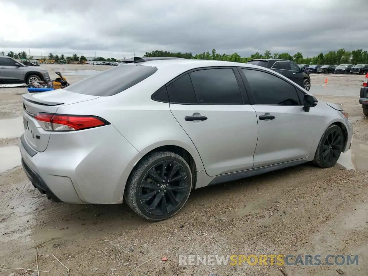 3 fotografías del automóvil dañado 5YFS4RCEXLP038807 TOYOTA COROLLA 2020