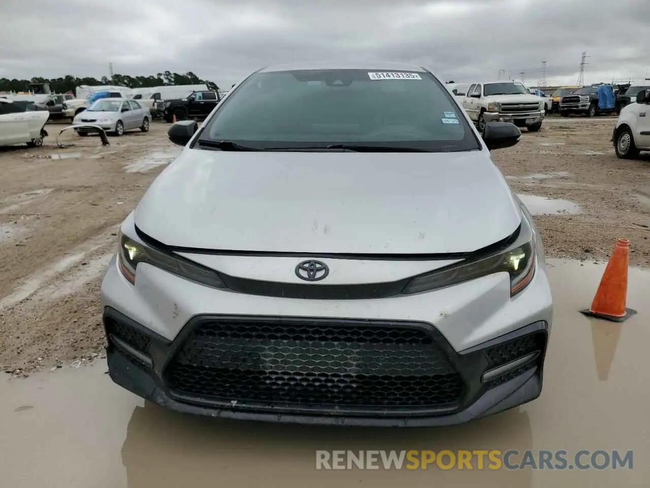 5 fotografías del automóvil dañado 5YFS4RCEXLP038807 TOYOTA COROLLA 2020