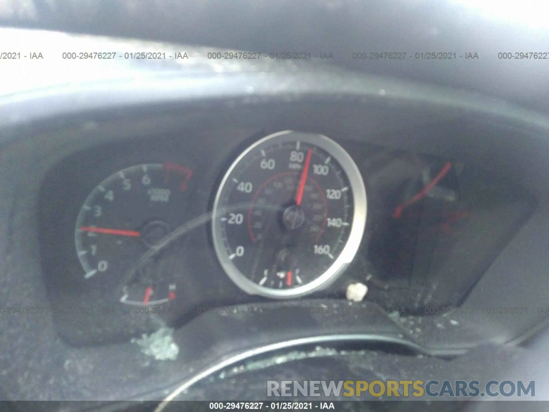 7 fotografías del automóvil dañado 5YFS4RCEXLP041500 TOYOTA COROLLA 2020