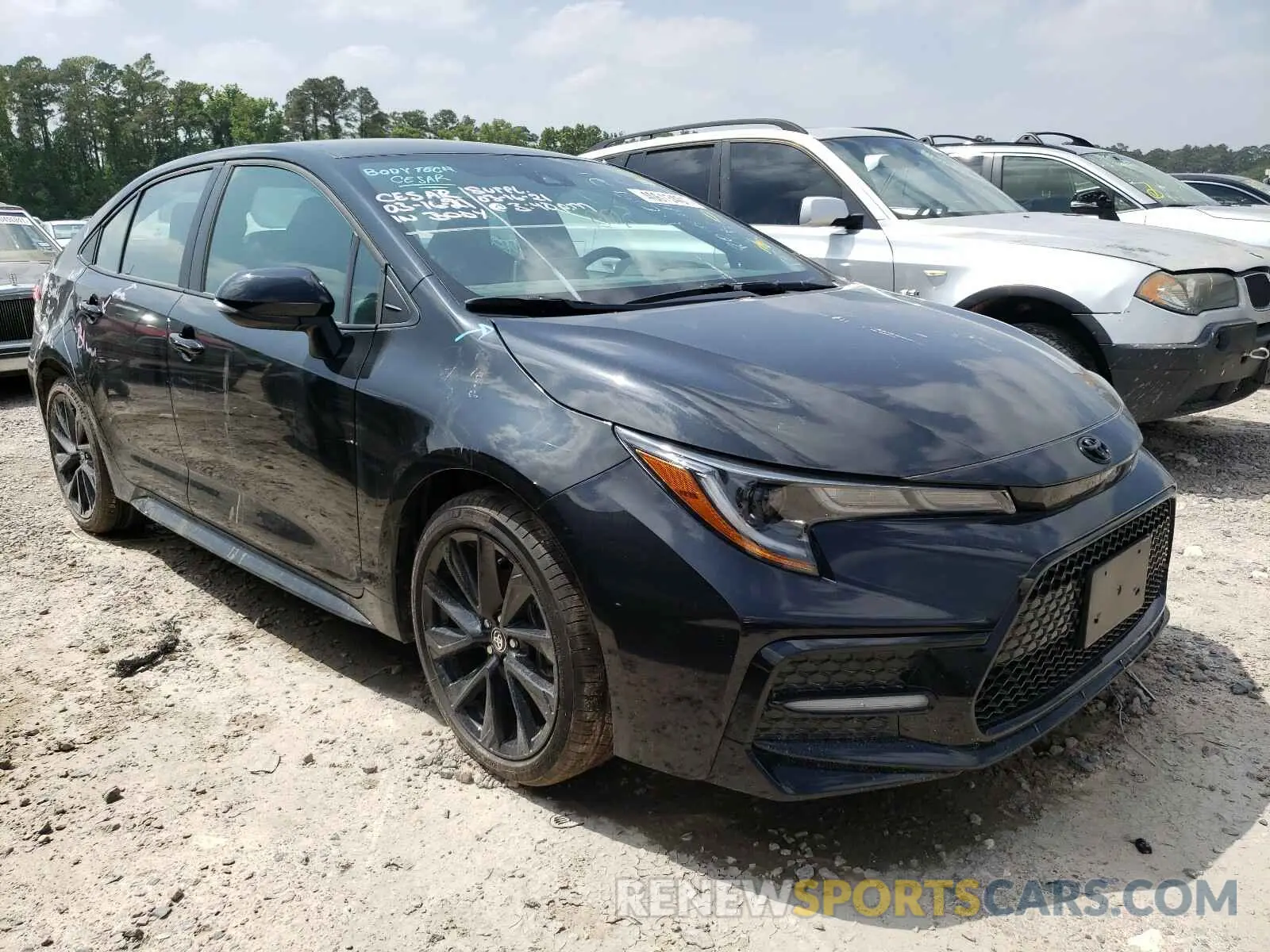 1 fotografías del automóvil dañado 5YFS4RCEXLP045322 TOYOTA COROLLA 2020