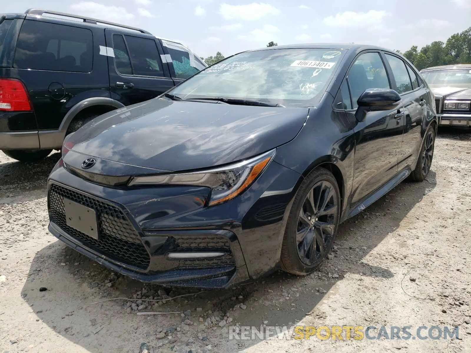 2 fotografías del automóvil dañado 5YFS4RCEXLP045322 TOYOTA COROLLA 2020