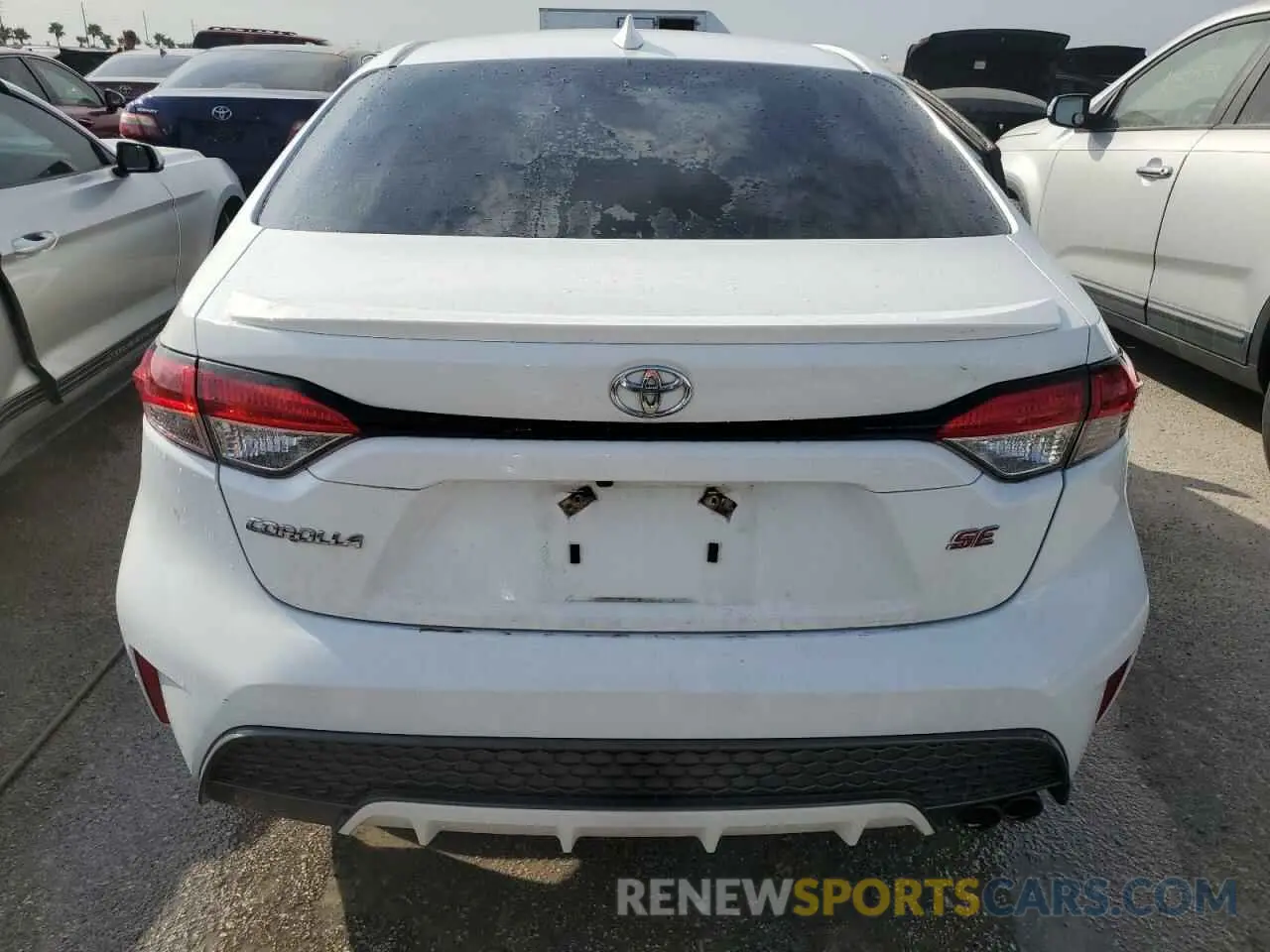 6 fotografías del automóvil dañado 5YFS4RCEXLP047846 TOYOTA COROLLA 2020