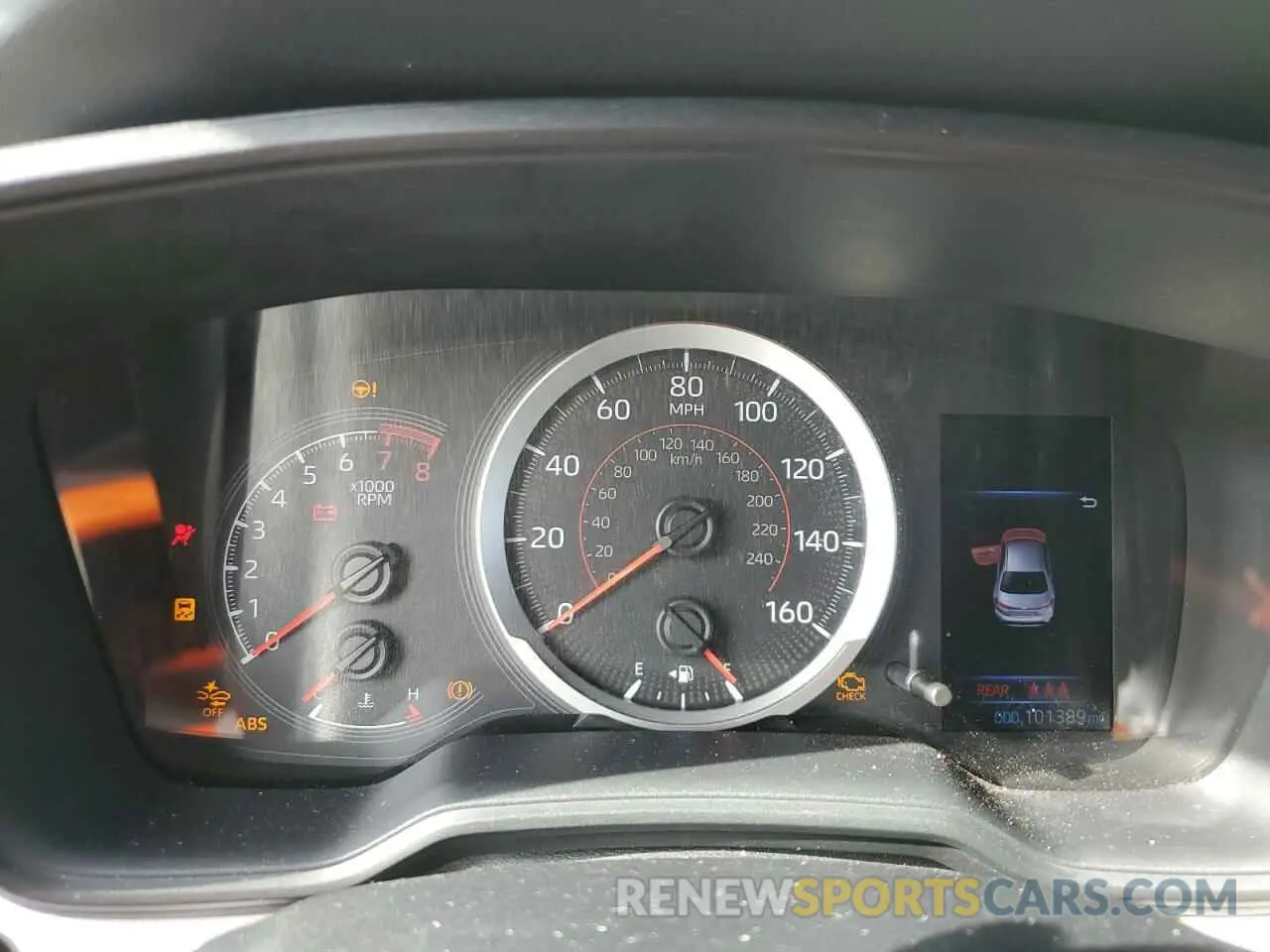 9 fotografías del automóvil dañado 5YFS4RCEXLP047846 TOYOTA COROLLA 2020
