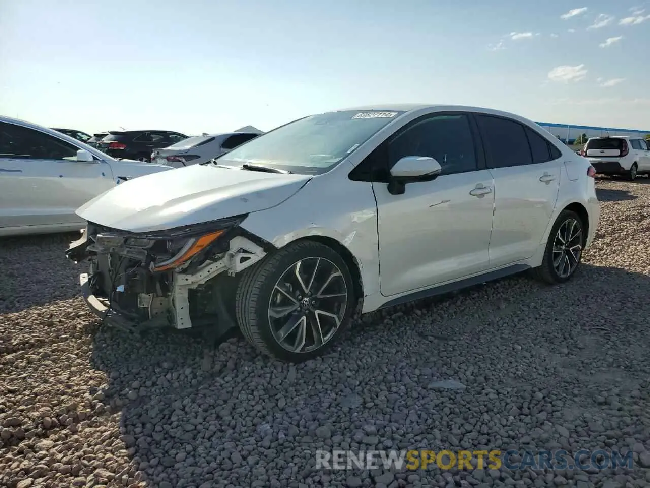 1 fotografías del automóvil dañado 5YFS4RCEXLP050584 TOYOTA COROLLA 2020