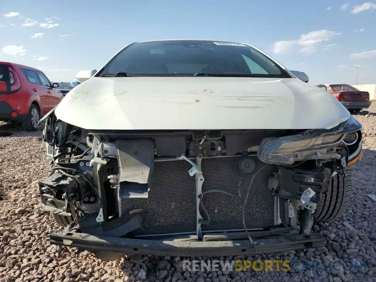 5 fotografías del automóvil dañado 5YFS4RCEXLP050584 TOYOTA COROLLA 2020