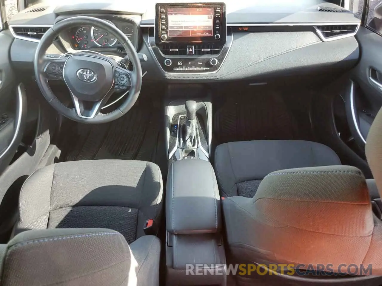 8 fotografías del automóvil dañado 5YFS4RCEXLP050584 TOYOTA COROLLA 2020