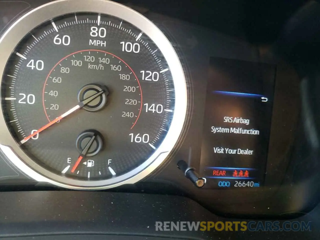 8 fotografías del automóvil dañado 5YFS4RCEXLP055395 TOYOTA COROLLA 2020