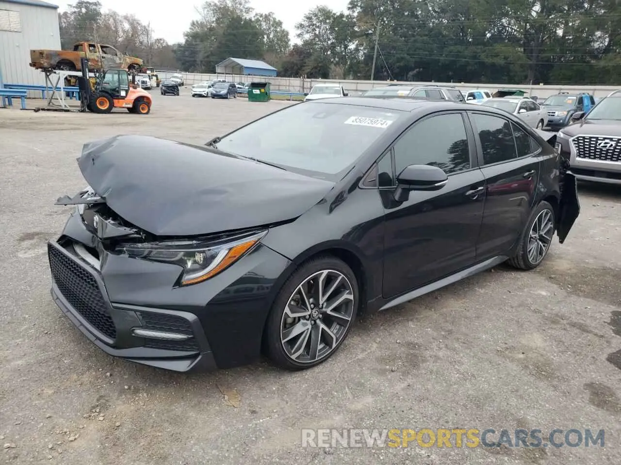 1 fotografías del automóvil dañado 5YFT4RCE0LP025701 TOYOTA COROLLA 2020