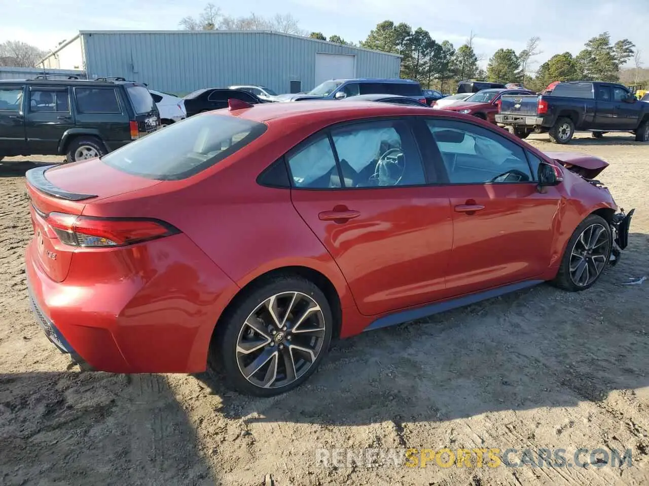 3 fotografías del automóvil dañado 5YFT4RCE1LP010396 TOYOTA COROLLA 2020