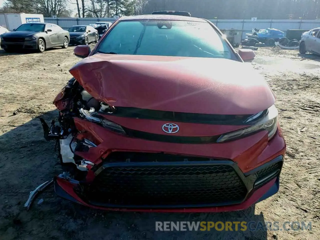 5 fotografías del automóvil dañado 5YFT4RCE1LP010396 TOYOTA COROLLA 2020