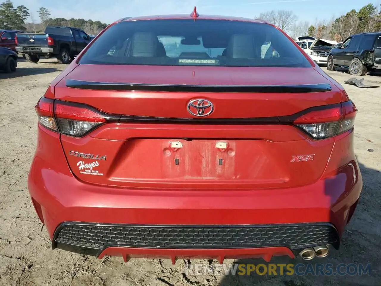 6 fotografías del automóvil dañado 5YFT4RCE1LP010396 TOYOTA COROLLA 2020