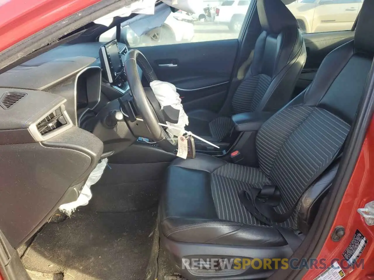 7 fotografías del automóvil dañado 5YFT4RCE1LP010396 TOYOTA COROLLA 2020