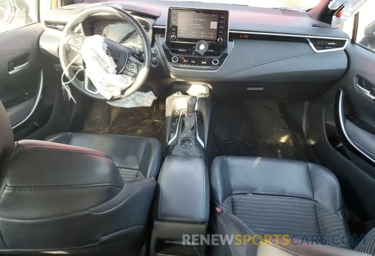 8 fotografías del automóvil dañado 5YFT4RCE1LP010396 TOYOTA COROLLA 2020