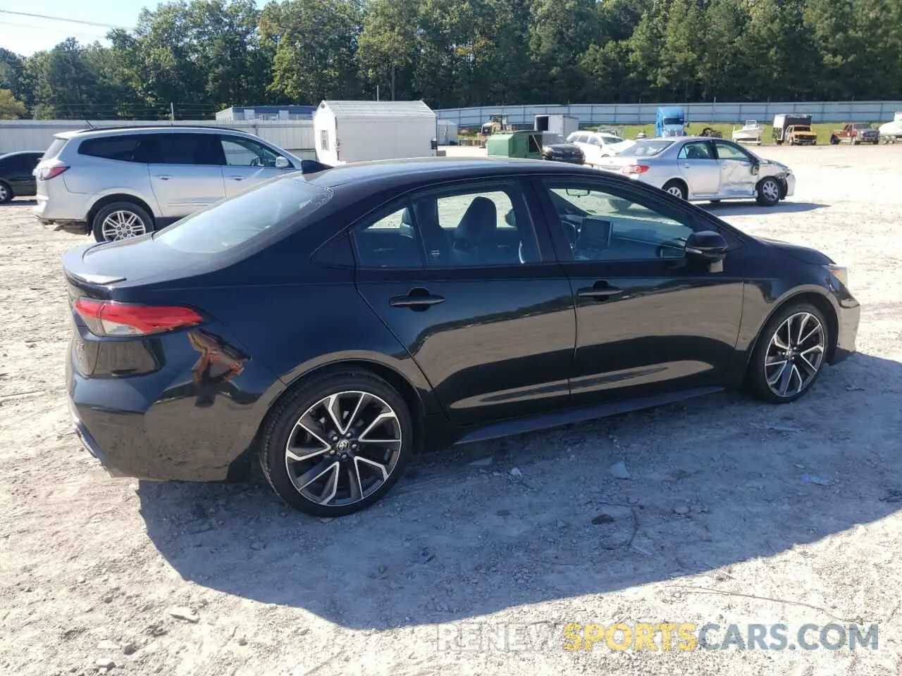 3 fotografías del automóvil dañado 5YFT4RCE2LP011783 TOYOTA COROLLA 2020