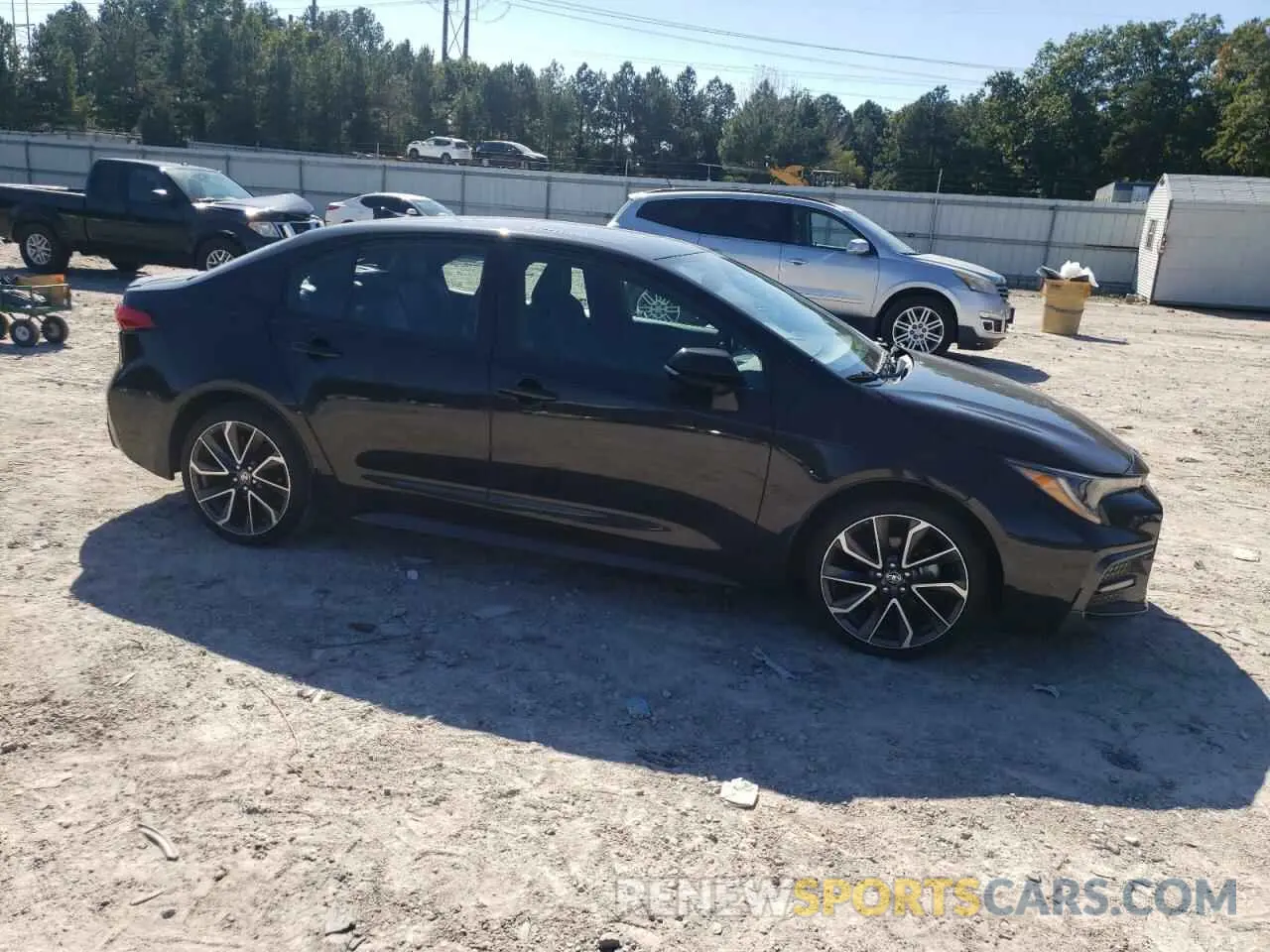 4 fotografías del automóvil dañado 5YFT4RCE2LP011783 TOYOTA COROLLA 2020