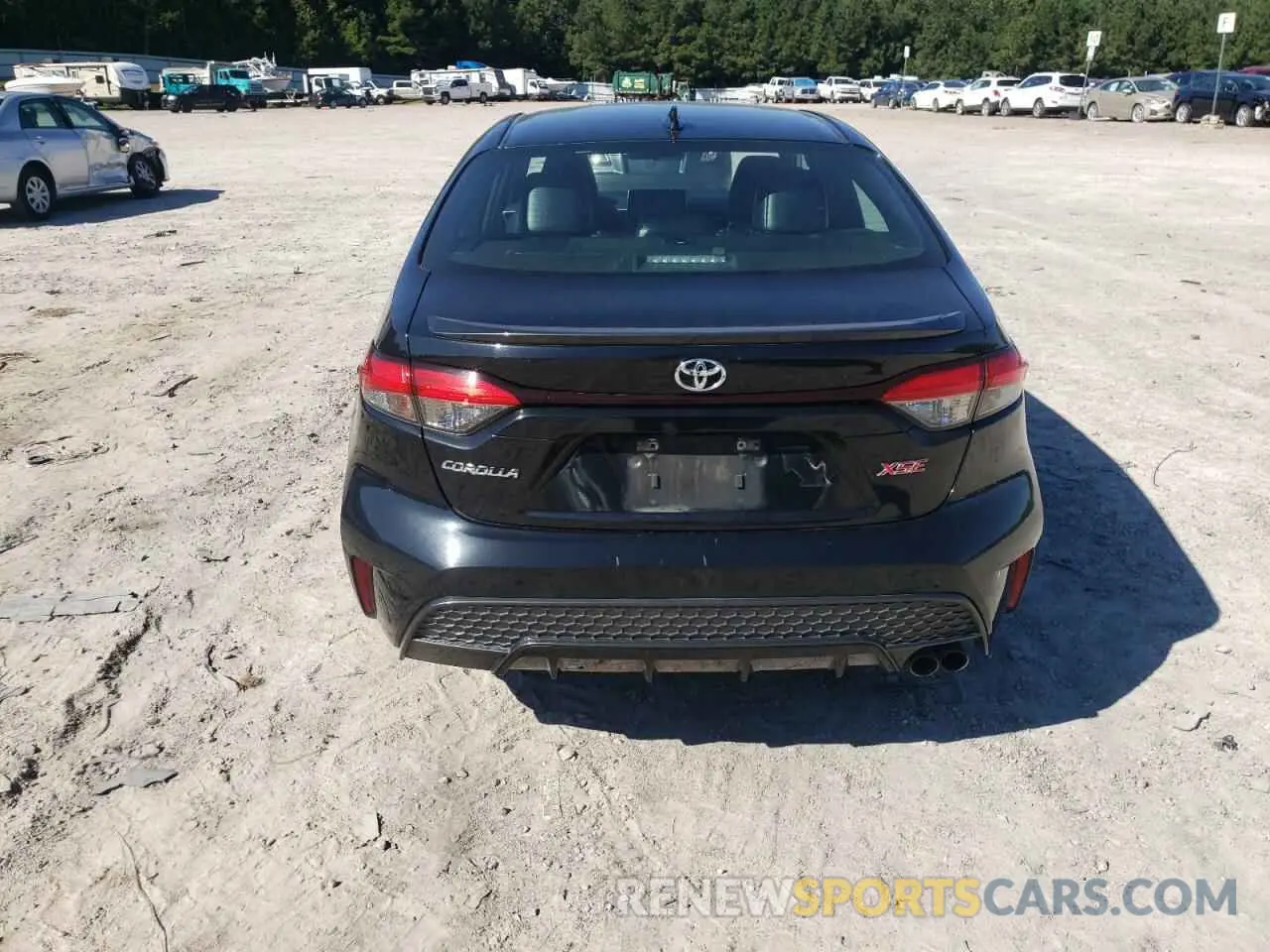 6 fotografías del automóvil dañado 5YFT4RCE2LP011783 TOYOTA COROLLA 2020