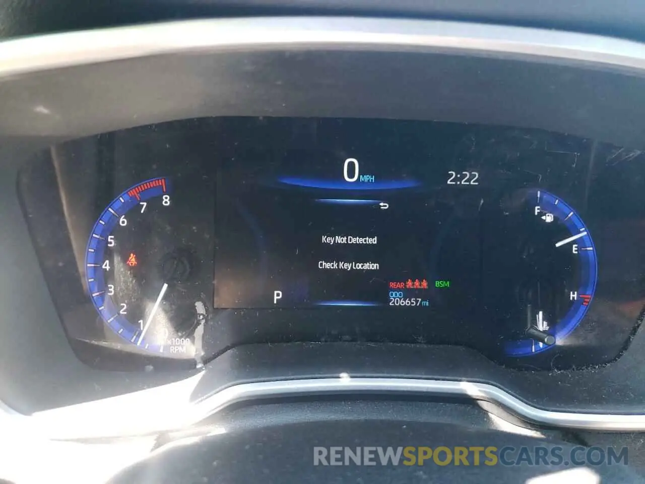 9 fotografías del automóvil dañado 5YFT4RCE2LP011783 TOYOTA COROLLA 2020