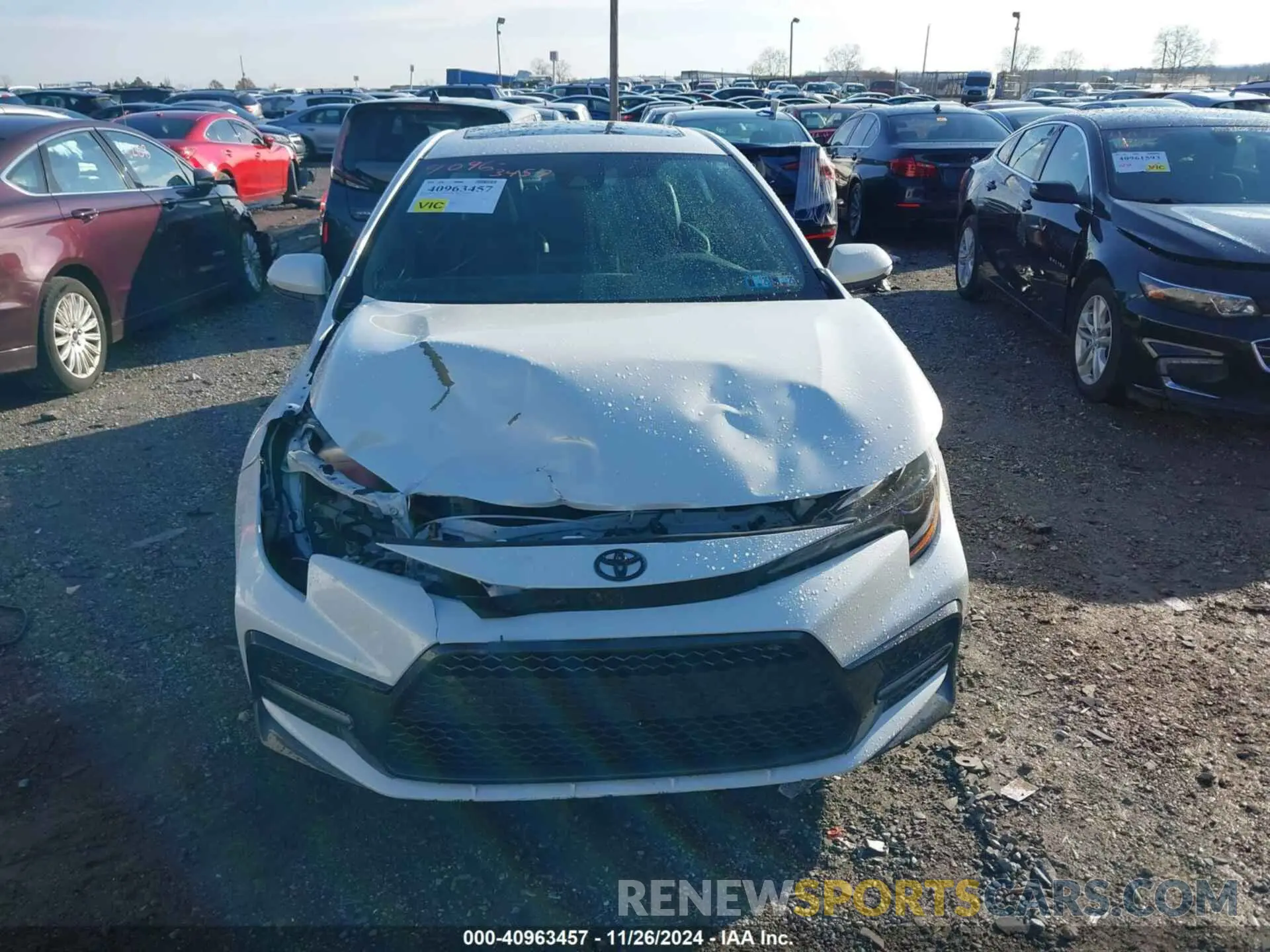12 fotografías del automóvil dañado 5YFT4RCE2LP022931 TOYOTA COROLLA 2020