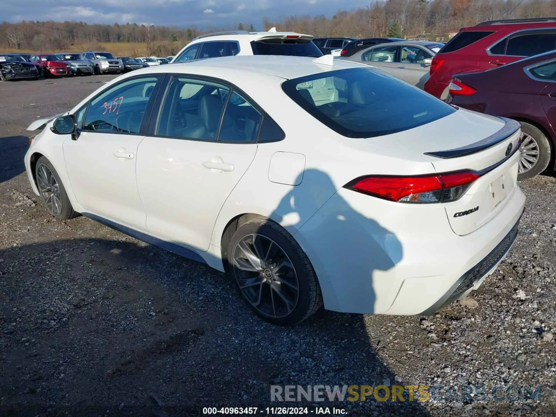 3 fotografías del automóvil dañado 5YFT4RCE2LP022931 TOYOTA COROLLA 2020