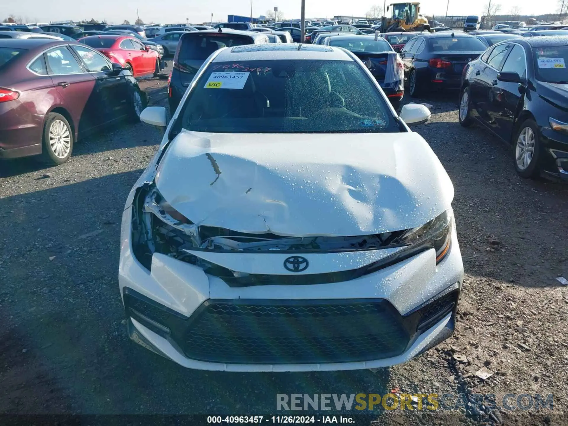 6 fotografías del automóvil dañado 5YFT4RCE2LP022931 TOYOTA COROLLA 2020