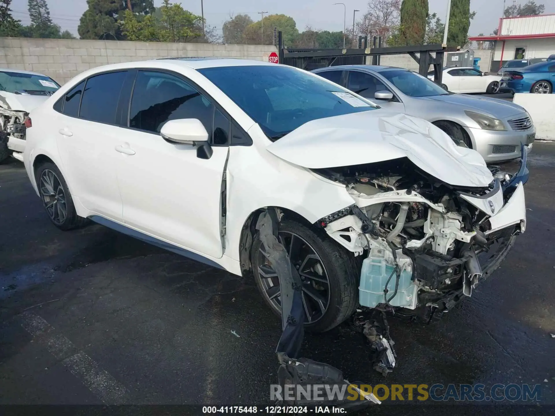 1 fotografías del automóvil dañado 5YFT4RCE3LP032979 TOYOTA COROLLA 2020