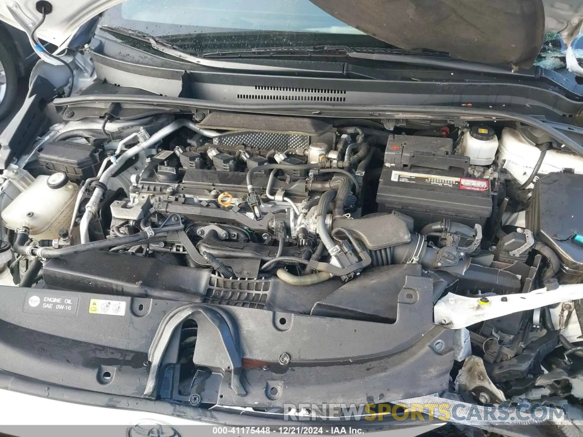 10 fotografías del automóvil dañado 5YFT4RCE3LP032979 TOYOTA COROLLA 2020