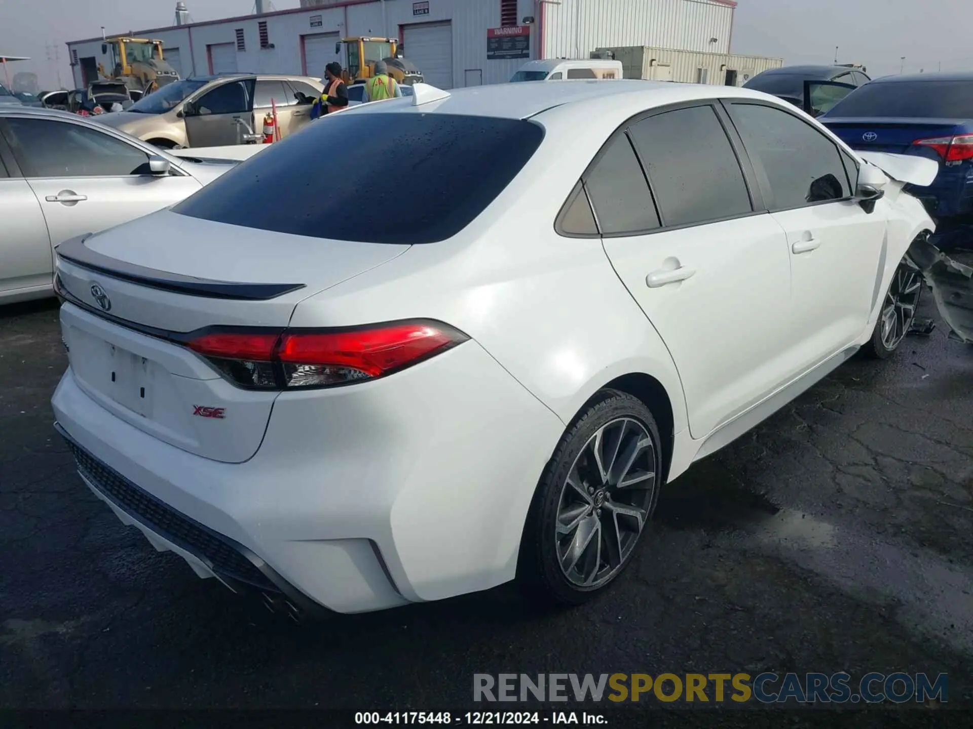 4 fotografías del automóvil dañado 5YFT4RCE3LP032979 TOYOTA COROLLA 2020
