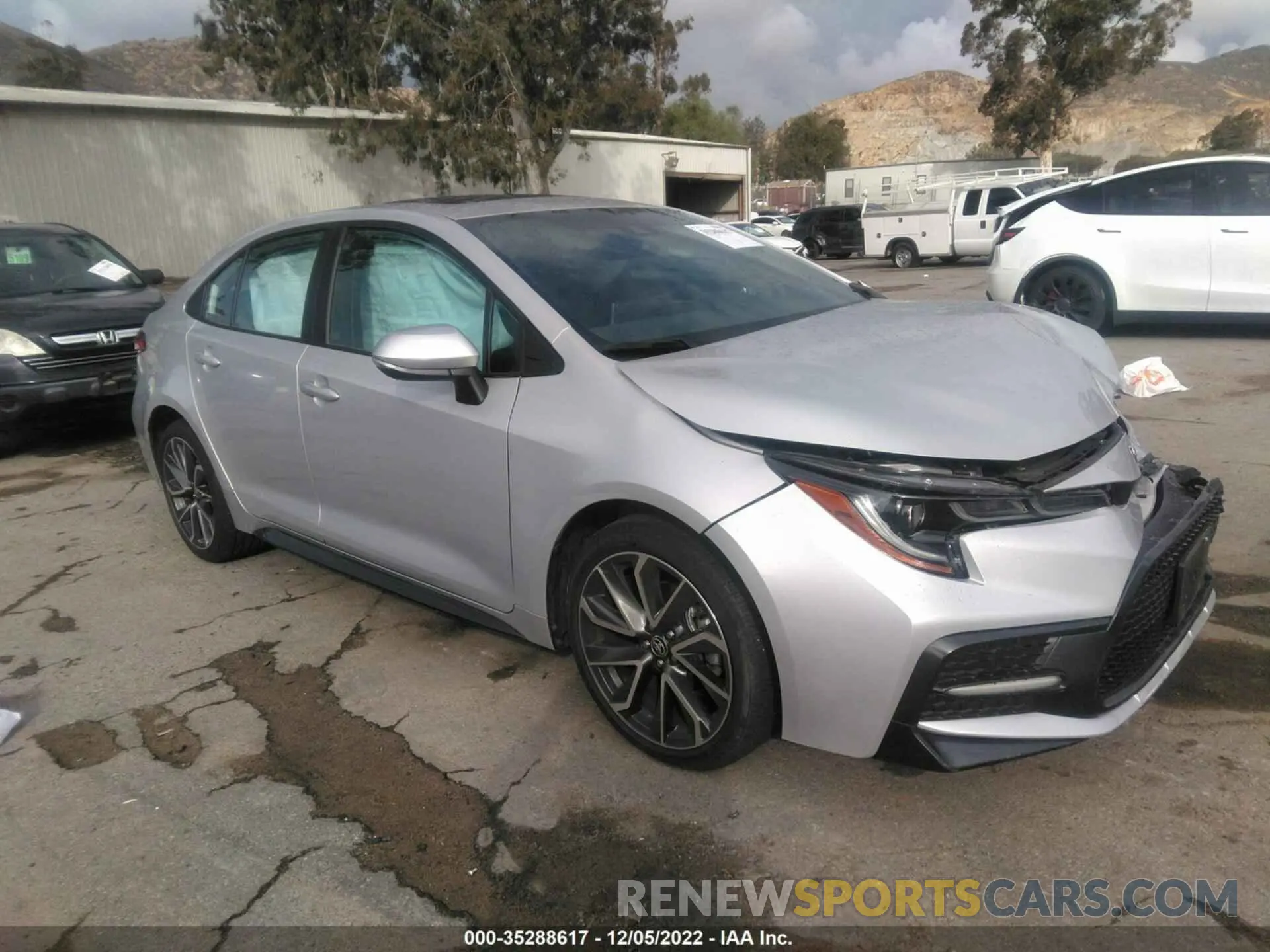 1 fotografías del automóvil dañado 5YFT4RCE3LP050768 TOYOTA COROLLA 2020
