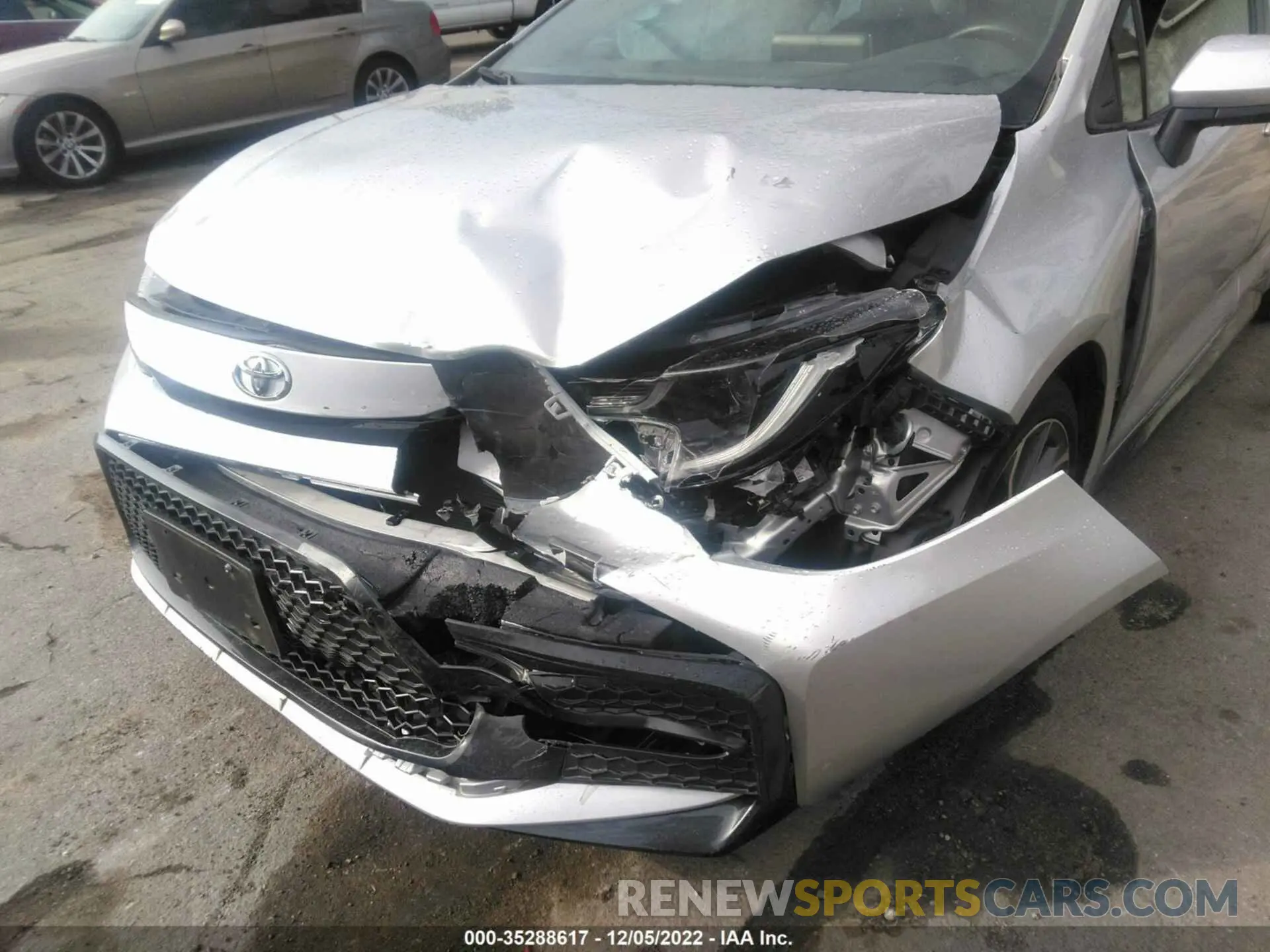 6 fotografías del automóvil dañado 5YFT4RCE3LP050768 TOYOTA COROLLA 2020