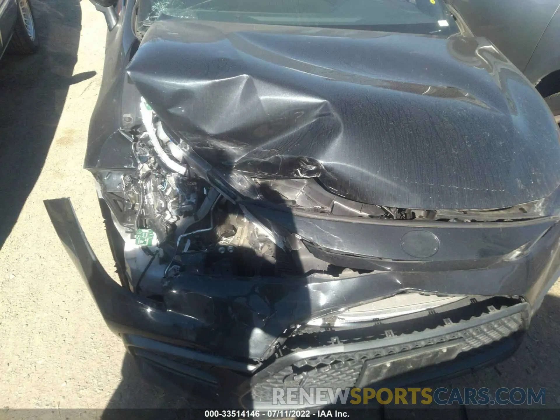 6 fotografías del automóvil dañado 5YFT4RCE4LP003216 TOYOTA COROLLA 2020