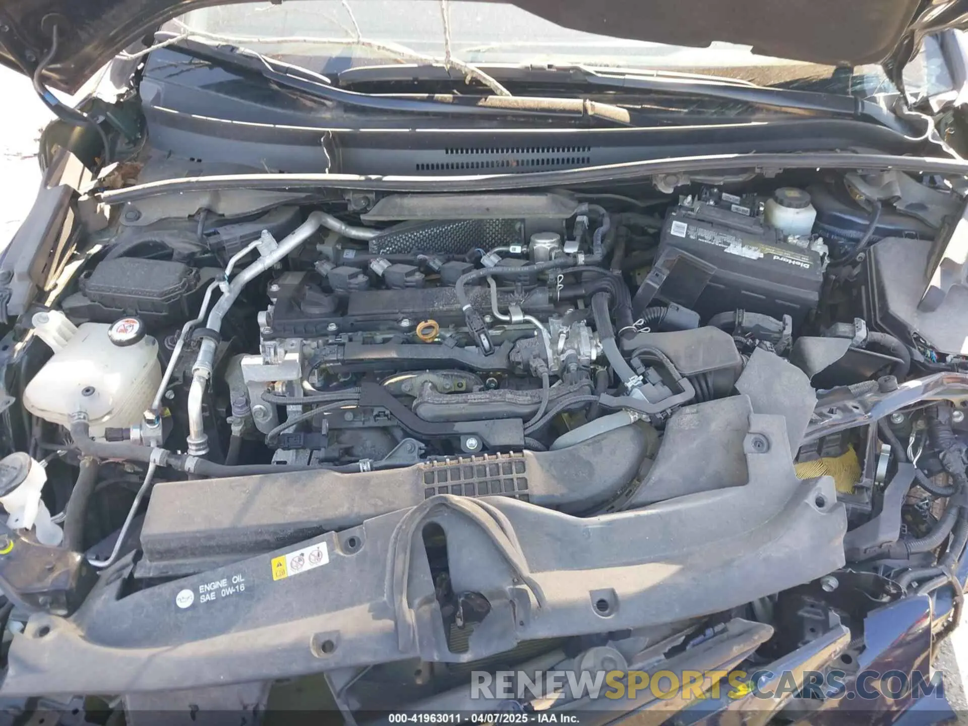 10 fotografías del automóvil dañado 5YFT4RCE7LP010192 TOYOTA COROLLA 2020