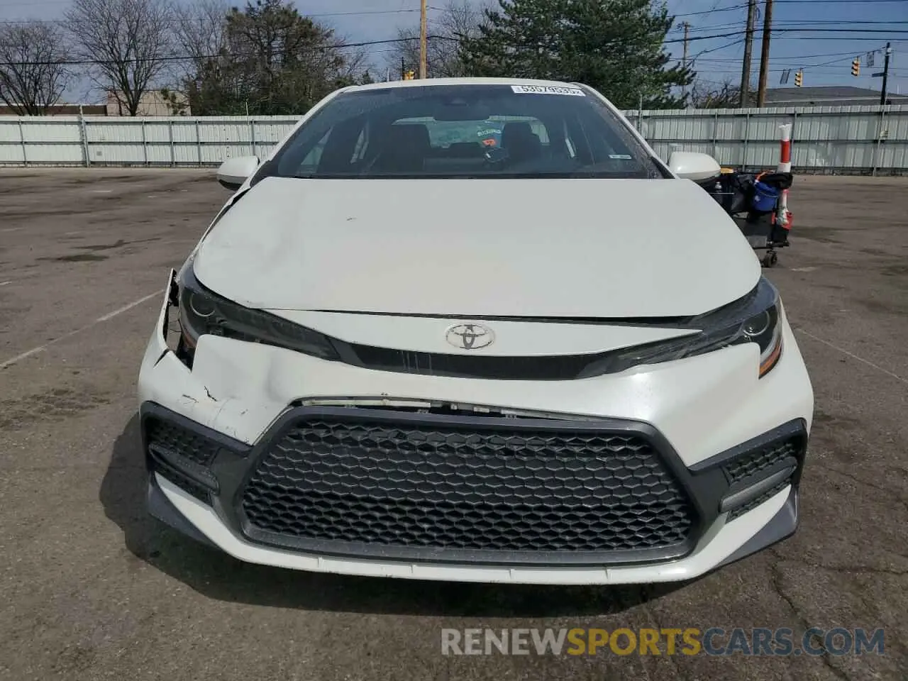 5 fotografías del automóvil dañado 5YFT4RCE7LP031222 TOYOTA COROLLA 2020
