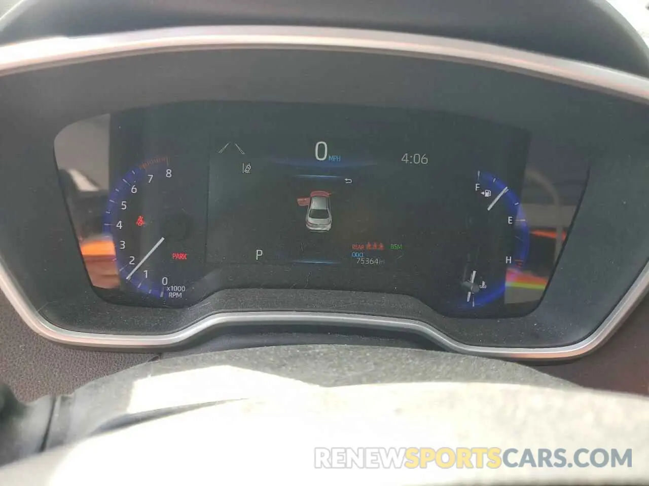 9 fotografías del automóvil dañado 5YFT4RCE7LP031222 TOYOTA COROLLA 2020