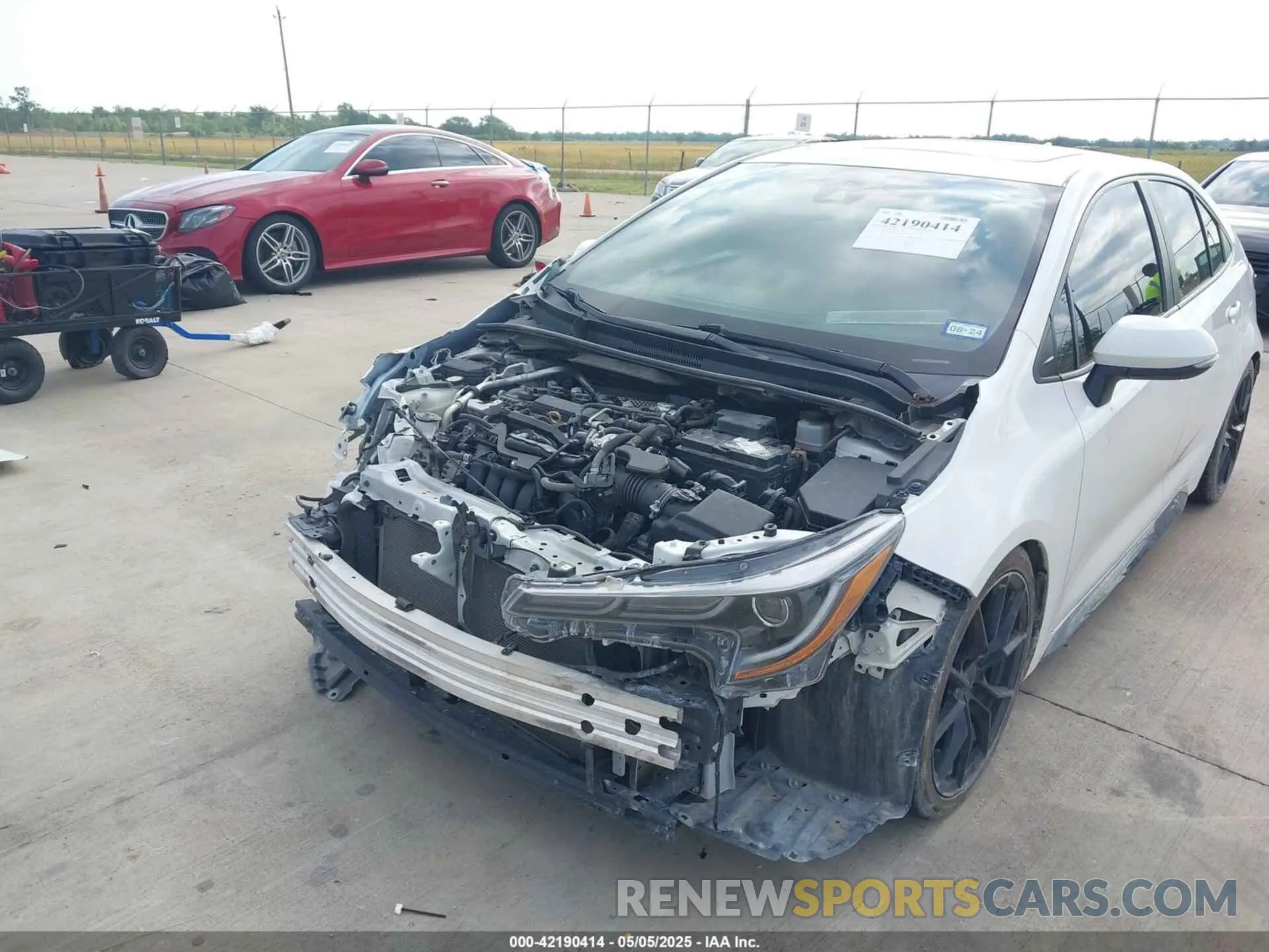 6 fotografías del automóvil dañado 5YFT4RCE8LP002232 TOYOTA COROLLA 2020