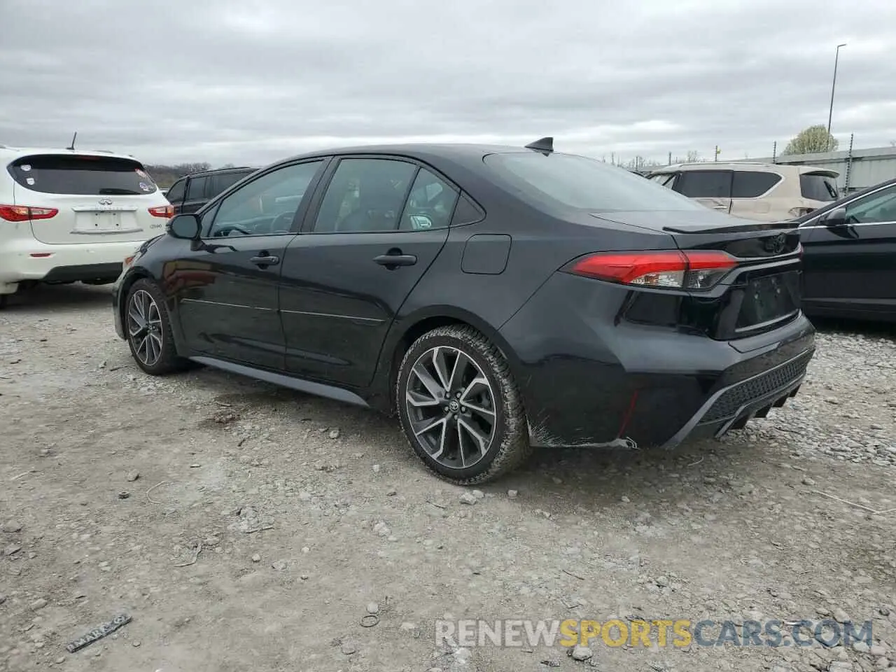 2 fotografías del automóvil dañado 5YFT4RCE8LP026742 TOYOTA COROLLA 2020