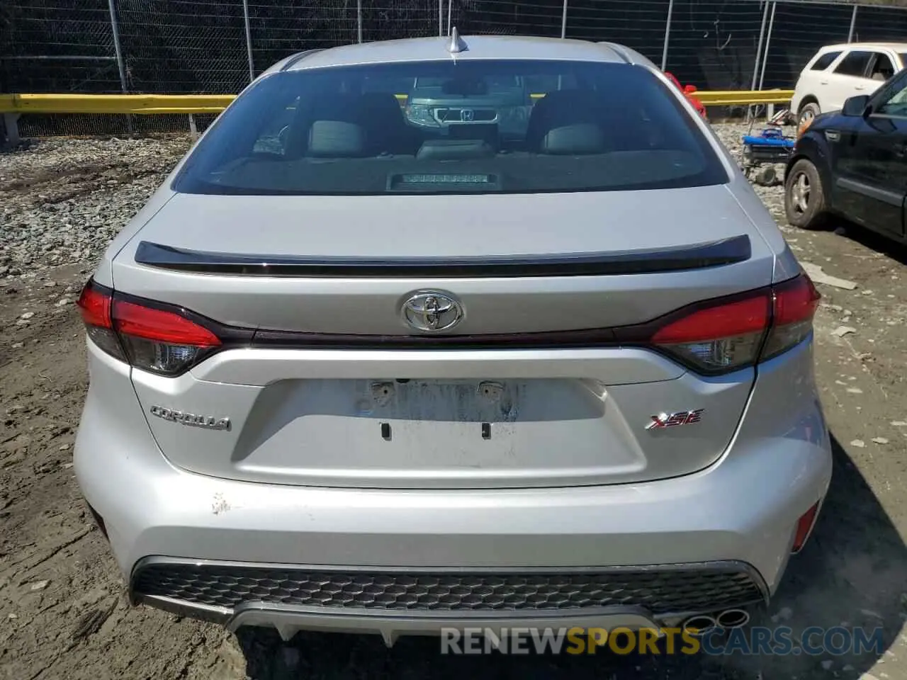 6 fotografías del automóvil dañado 5YFT4RCE8LP056484 TOYOTA COROLLA 2020